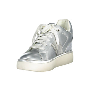Graue Polyester Damen Sneaker