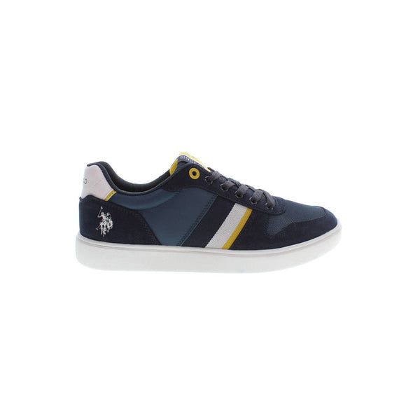 Blauer Polyester Herren Sneaker