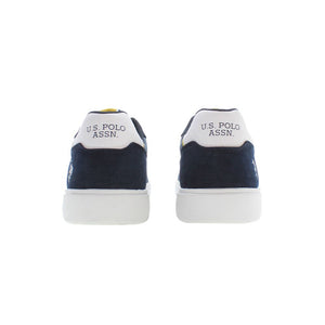 Blauer Polyester Herren Sneaker