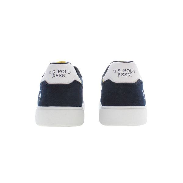 Blauer Polyester Herren Sneaker