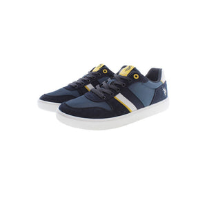 Blauer Polyester Herren Sneaker