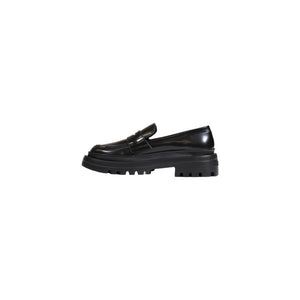 Schwarze Polyethylen-Plateau-Pumps