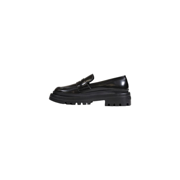 Schwarze Polyethylen-Plateau-Pumps