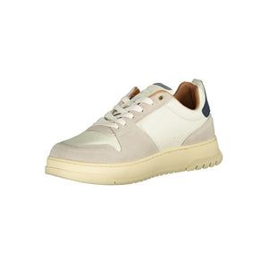 Weißes Polyethylen Herren Sneaker