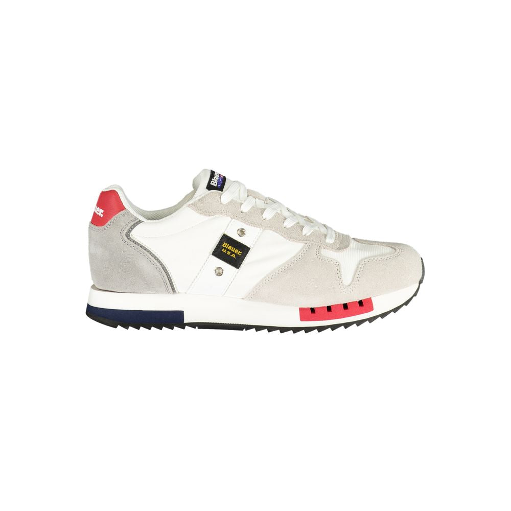 Weißes Polyethylen Herren Sneaker