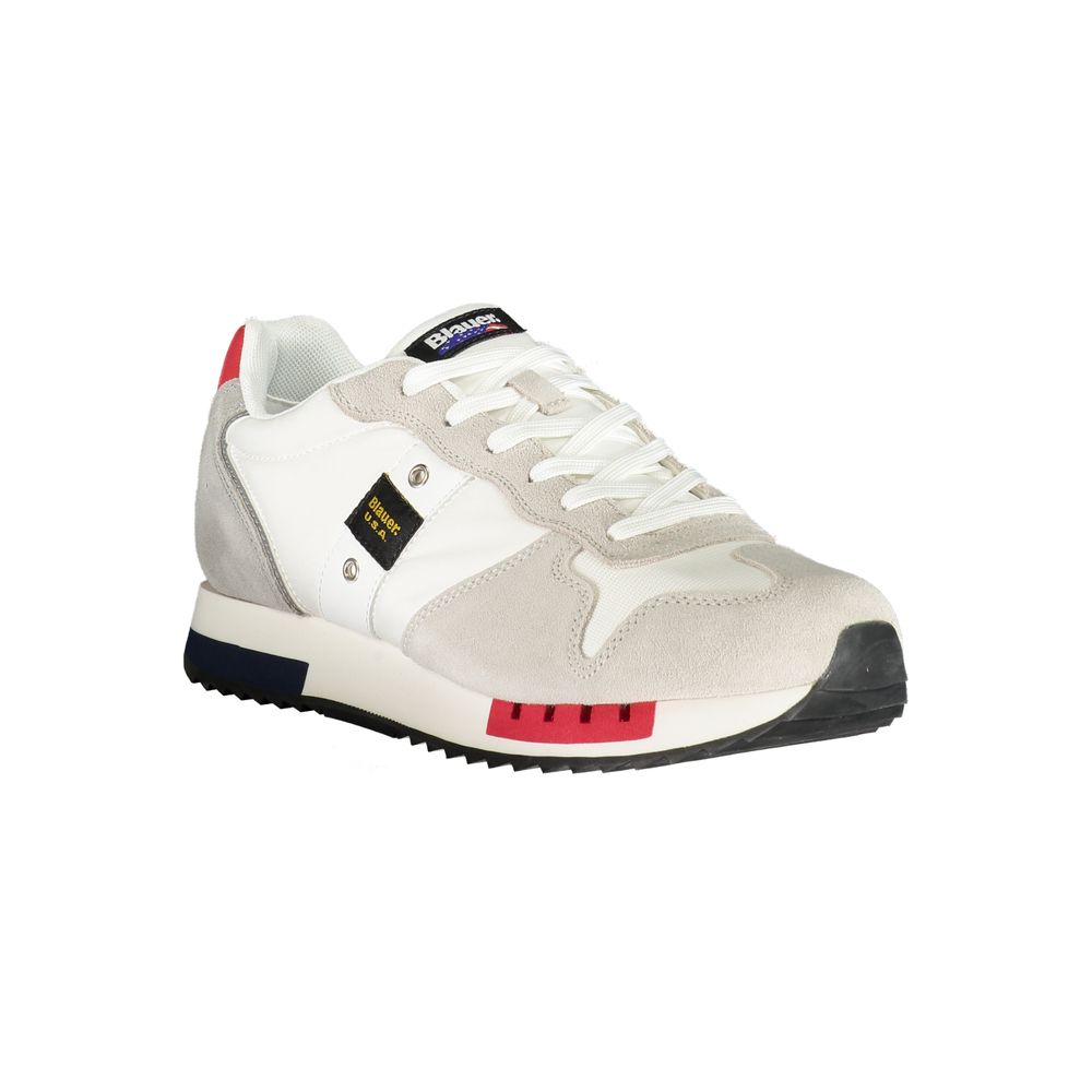 Weißes Polyethylen Herren Sneaker