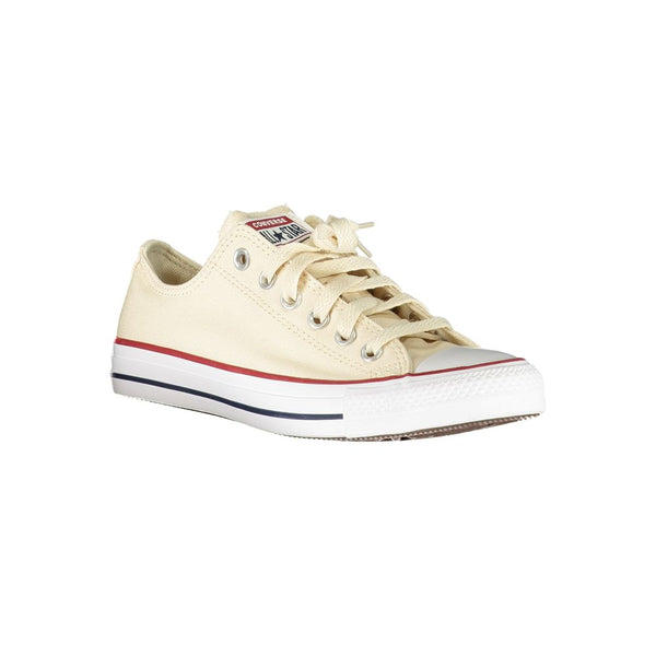 Beige Baumwolle Damen Sneaker