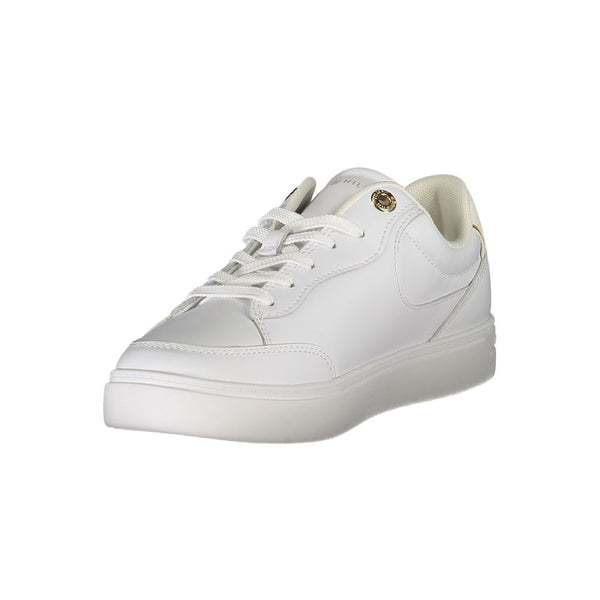 Weißes Leder Damen Sneaker