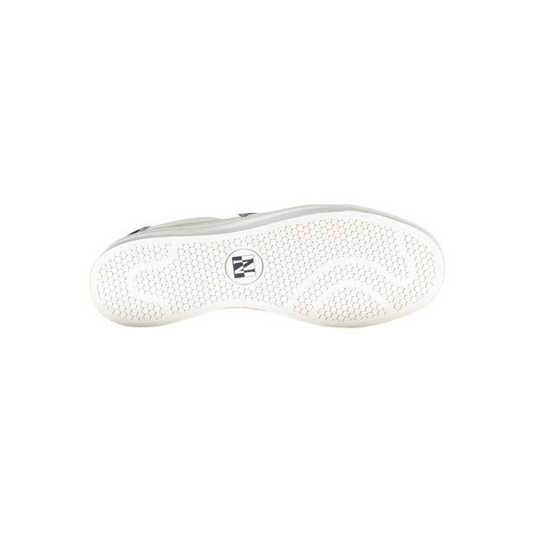 Weiß Polyester Männer Sneaker