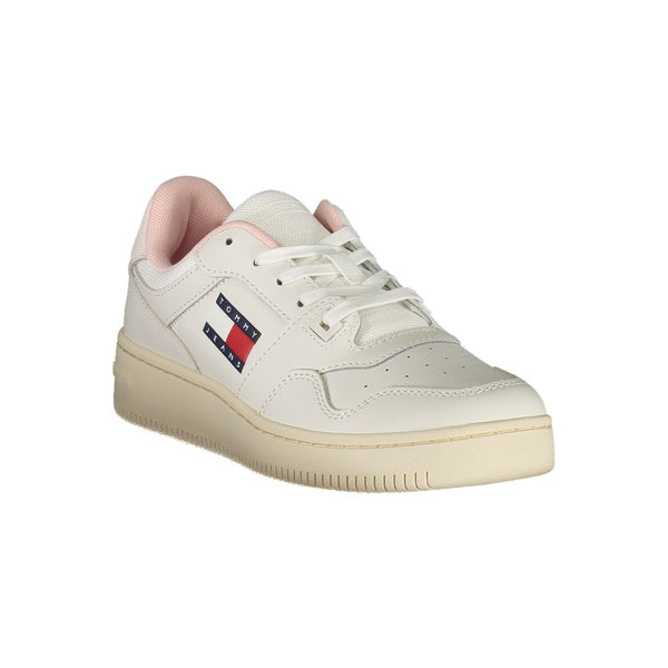 Weißes Leder Damen Sneaker