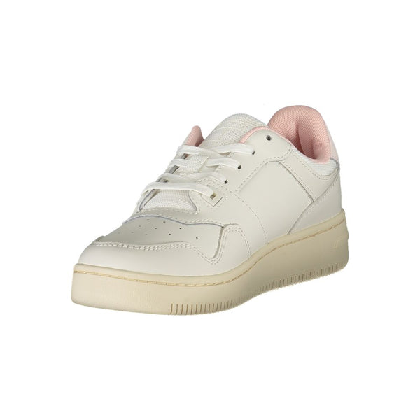 Weißes Leder Damen Sneaker