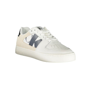 Sneaker aus weißem Polyester