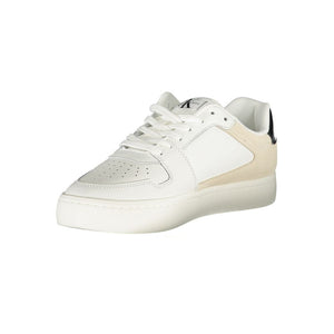 Sneaker aus weißem Polyester