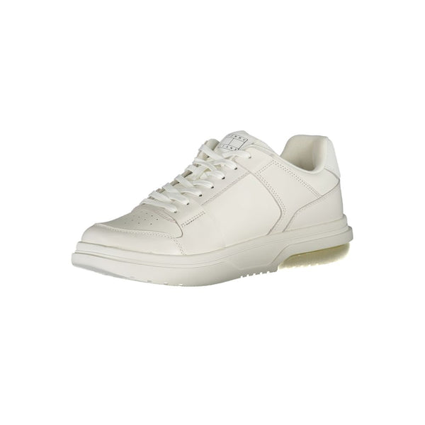 Weißes Polyethylen Herren Sneaker