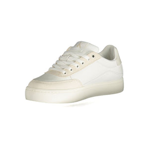 Sneaker aus weißem Polyester