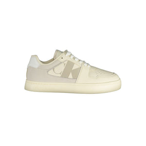 Weißes Polyethylen Herren Sneaker