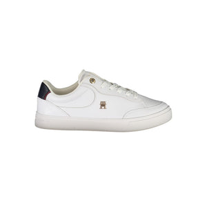 Weißes Leder Damen Sneaker