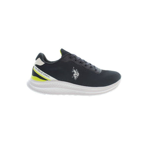 Blauer Polyester Herren Sneaker