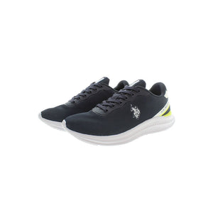 Blauer Polyester Herren Sneaker