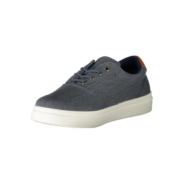 Blauer Polyester Sneaker