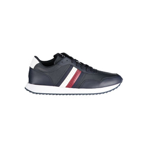 Blauer Polyester Sneaker