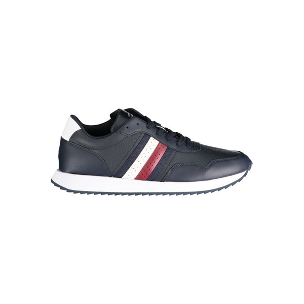 Blauer Polyester Sneaker