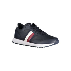 Blauer Polyester Sneaker