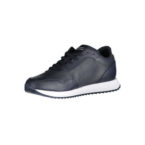 Blauer Polyester Sneaker