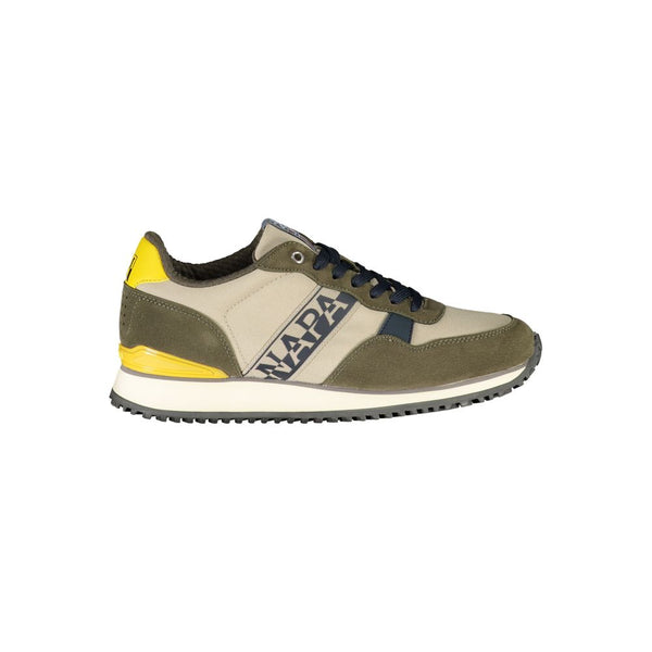 Elegante Sportliche Schnürschuhe in Beige