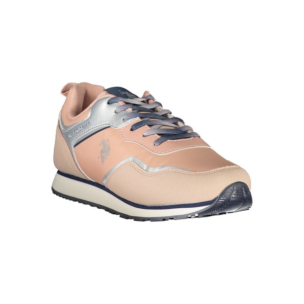 Rosa Polyester Sneaker
