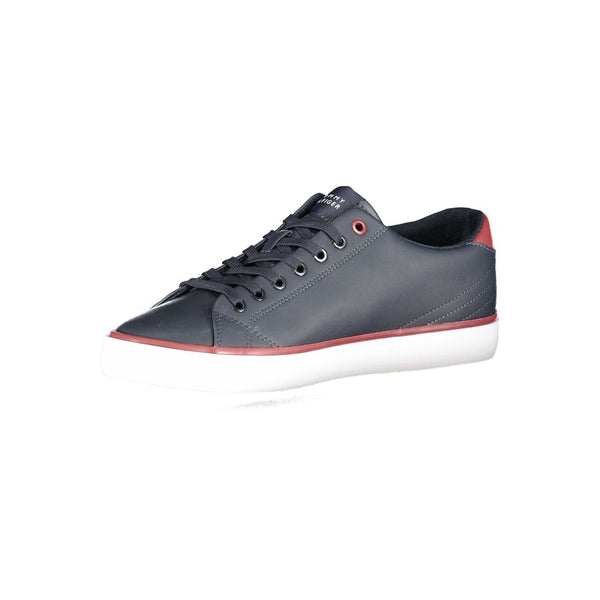 Blauer Polyester Sneaker
