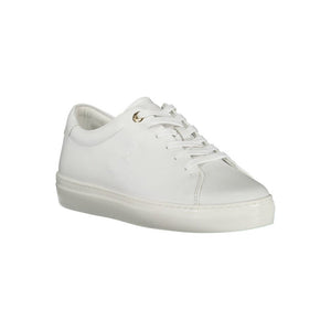 Weißes Leder Damen Sneaker
