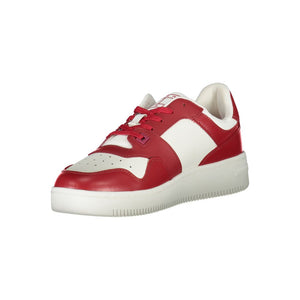 Rosa Leder Herren Sneaker