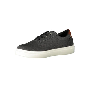 Schwarzer Polyester Sneaker