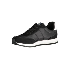 Schwarzer Polyester Sneaker