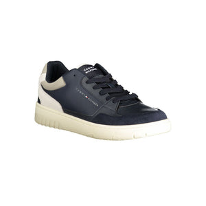 Blaue Polyethylen Herren Sneaker