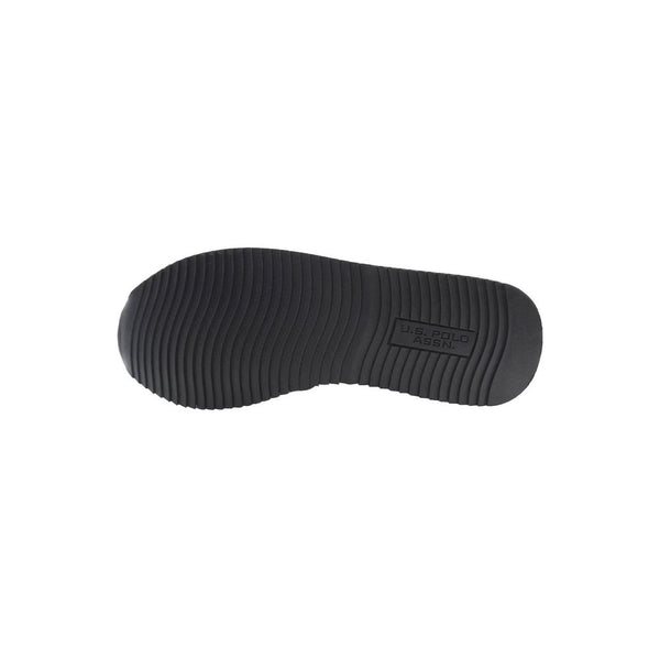 Schwarzer Polyester Herren Sneaker