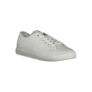 Weiß Polyester Männer Sneaker
