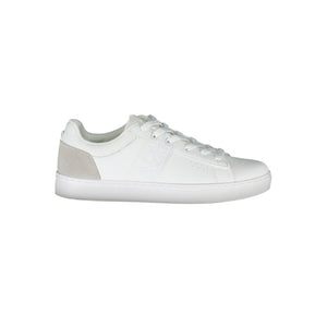 Weißes Leder Damen Sneaker