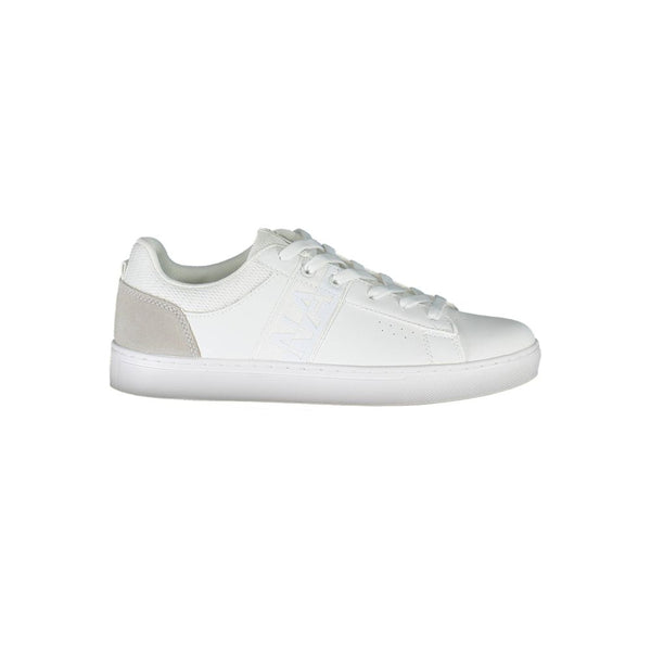 Weißes Leder Damen Sneaker