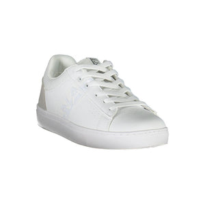 Weißes Leder Damen Sneaker