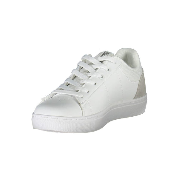 Weißes Leder Damen Sneaker