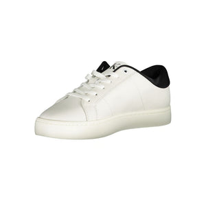 Sneaker aus weißem Polyester