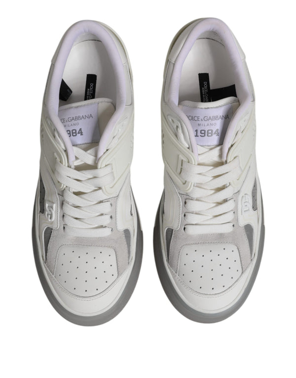 Weiß Low Top DG Geprägte Männer Turnschuhe Schuhe