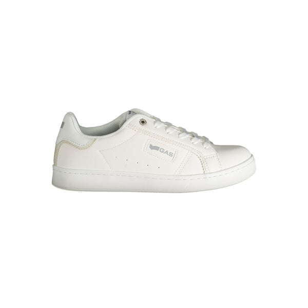 Weißer Polyester Damen Sneaker