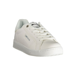 Weißer Polyester Damen Sneaker