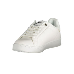 Weißer Polyester Damen Sneaker