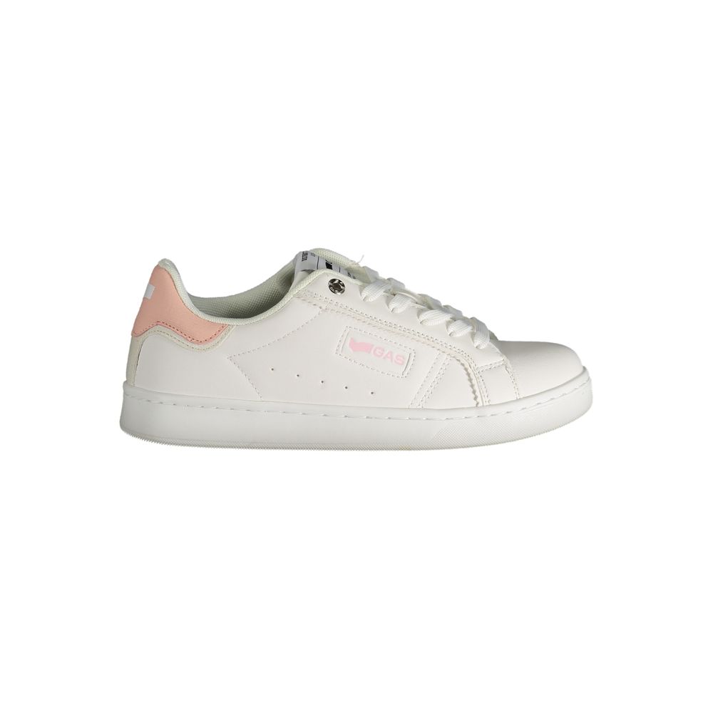Weißer Polyester Damen Sneaker