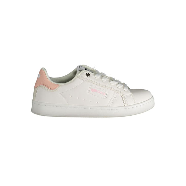 Weißer Polyester Damen Sneaker