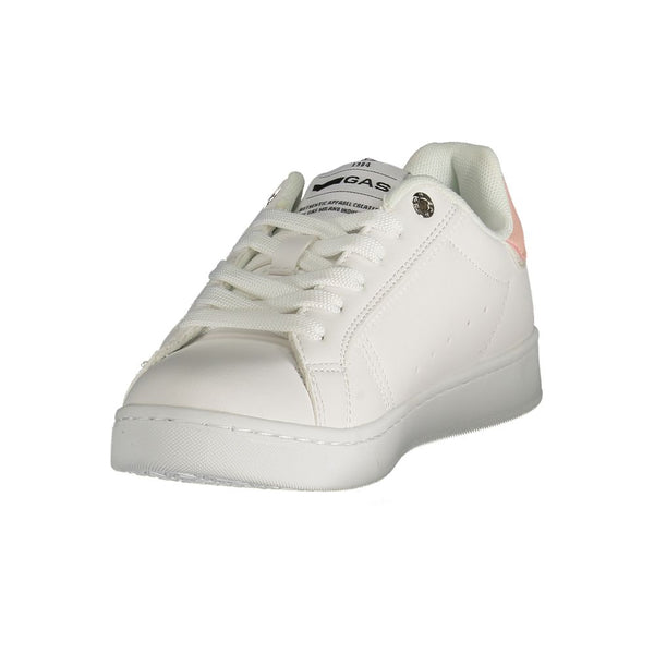 Weißer Polyester Damen Sneaker